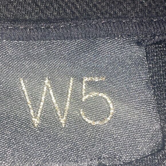 W5 Womens Top 1XL Black Preppy Corp Office Classic Career Preppy Minimal Retro - Picture 5 of 11